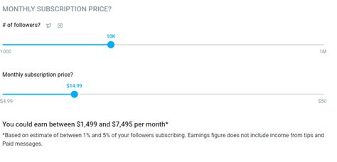 onlyfans money calculator|Onlyfans Calculator